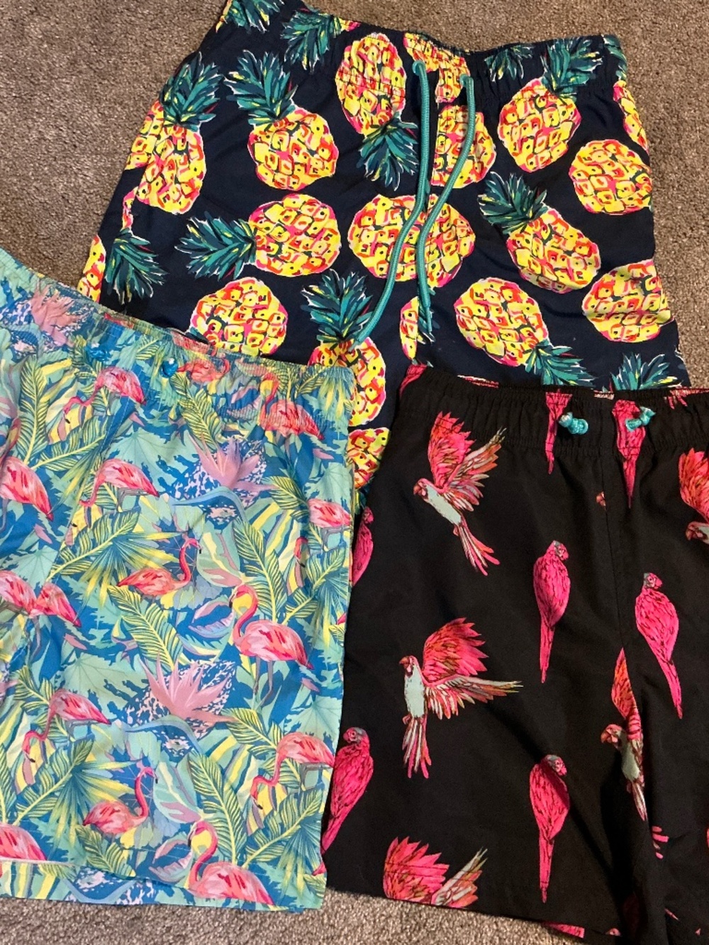 George Swimsuits, Men's Small (set of 3)